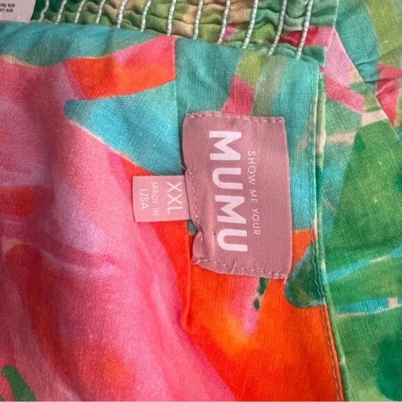 Show Me Your Mumu Tula cropped top in tropical print size xxl - Picture 3 of 3